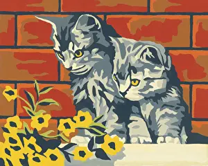 Kitty Prints: Two Kittens