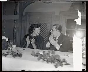 Kitty Carlisle and Arthur Lyons Clapping
