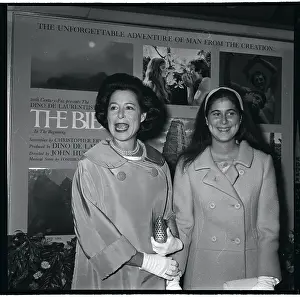 Daughter Prints: Kitty Carlisle with Daughter