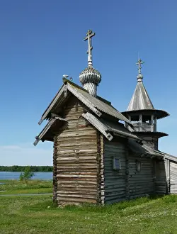 Pine Wood Prints: Kizhi