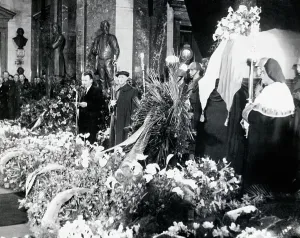 Prague Prints: Klement Gottwald at Jan Masaryk Funeral