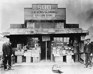 Groceries Prints: Klondike Goldrush; Grocery Store