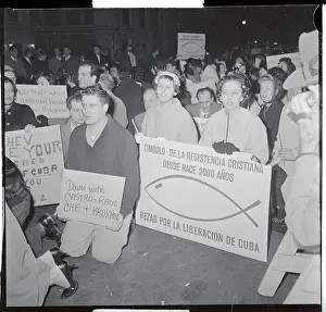 Kneeling Demonstrators