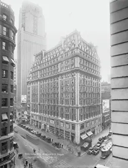 Broadway Prints: Knickerbocker Hotel on Broadway in New York City