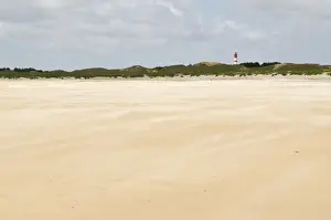 Seaboard Prints: Kniepsand sand bank and lighthouse