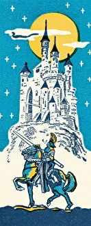Images Dated 2nd September 2003: Knight going to a castle