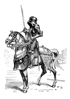 Images Dated 3rd March 2016: Knight and Horse