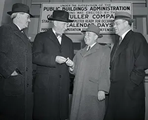 Knudsen Prints: Knudsen Receiving Keys to OPM's New Building