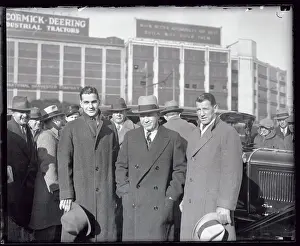 Magic Prints: Knute Rockne with Two Players