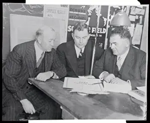 Knute Rockne, Tad Jones, and Glenn Pop Warner
