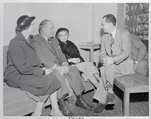Wichita Prints: Knute Rockne's Wife and Sister in Law with Friend and Sheriff