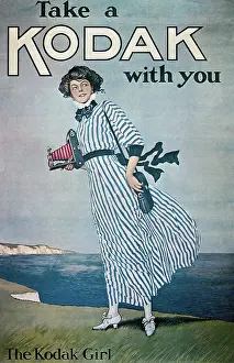Color Print Prints: Take a Kodak with You Advertisement