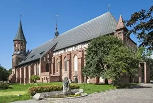 Images Dated 19th August 2014: Konigsberg Cathedral, Brick Gothic-style, 14th century, destroyed during World War II