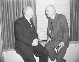 System Prints: Konrad Adenauer & John Foster Dulles