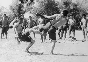 Qui Nhon Prints: Korean Marines Practicing