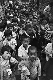 Korean Prints: Korean War Orphans