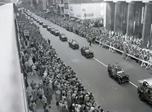 Jeep Prints: Korean War Veterans in Parade