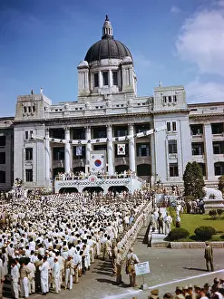 Seoul Prints: Koreans Celebrating Birth of Republic