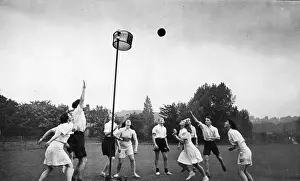 Sporting Oddities Prints: Korf-Ball Game