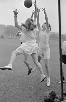 Sporting Oddities Prints: Korf-Ball Game