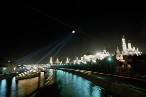 Huty34490 Prints: Kremlin Illuminated