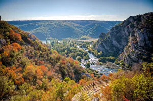 Croatia Collection: Krka National Park, Croatia Summertime