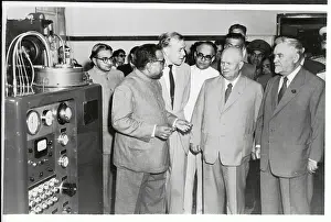 New Delhi Prints: KS Krishnan with Nikolai Bulganin and Nikita Khrushchev