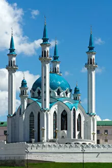 Images Dated 6th July 2018: Kul Sharif Mosque, Kazan Kremlin, Russia