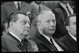 Kurt George Kiesinger in Audience with Franz Josef Straus