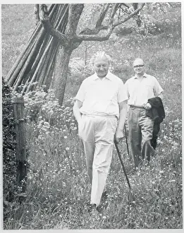 Kurt George Kiesinger on Outdoor Hike