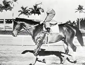 Jockey Prints: Kurtsinger Riding War Admiral