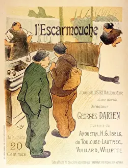 Bartender Prints: L Escarmouche - A Newspaper