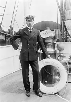 Antarctica Prints: L. Rickinson of HMS Endurance