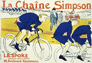 Henri De Toulouse Lautrec Prints: La Chaine Simpson