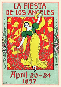 Festival Prints: La Fiesta de Los Angeles April 20-24 1897