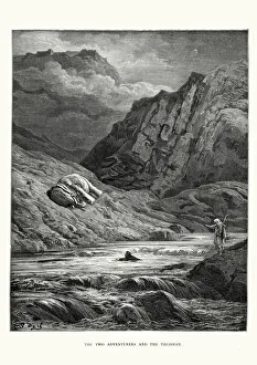 Elephant Gallery: La Fontaines Fables - Two Adventurers and the Talisman