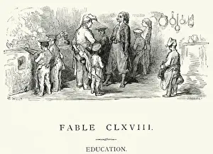 Preparing Food Prints: La Fontaines Fables - Education