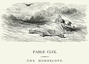 Hopelessness Prints: La Fontaines Fables - The Horoscope