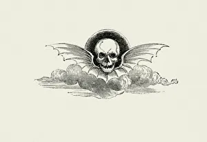 Horror Collection: La Fontaines Fables - Winged Deaths Head