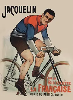 Cyclist Prints: La Francaise / Jacquelin
