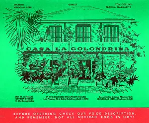 1955 Prints: La Golondrina