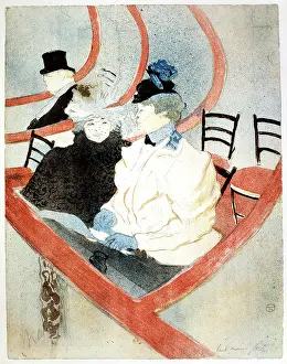 Audience Prints: La Grande Loge ('The Royal Box'), 1896-1897. Artist: Henri de Toulouse-Lautrec