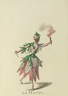 La Haine (Hatred) - example illustration of a ballet character