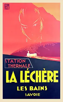 Thermal Prints: La Léchère Les Bains - Station Thermale Savoie