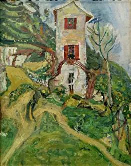 Chaim 1893 1943 Prints: La Maison Blanche (White House)