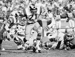 Denver Broncos Prints: LA Rams Nolan Cromwell Interception Against Broncos