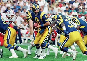 LA Rams QB Steve Dils Game Action