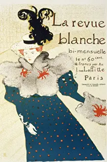 Henri De Toulouse Lautrec Prints: La Revue Blanche - A Monthly Publication