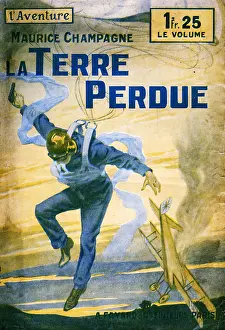 Press And Publishing Prints: La Terre Perdue By Maurice Champagne