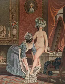 Nude Prints: La Toilette